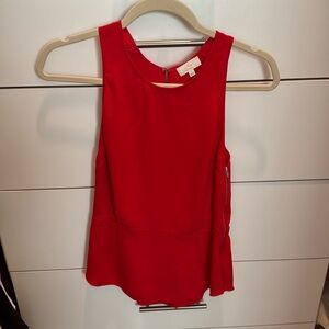 Aritzia/Wilfred red tank